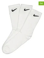 Skarpetki męskie - Nike Skarpety (3 pary) "Cushion Crew" w kolorze białym - miniaturka - grafika 1