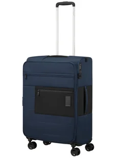 Walizka średnia poszerzana Samsonite Vaycay - navy blue - Walizki - miniaturka - grafika 1