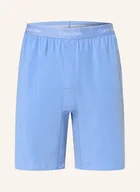 Spodenki damskie - Calvin Klein Szorty Od Piżamy blau - miniaturka - grafika 1