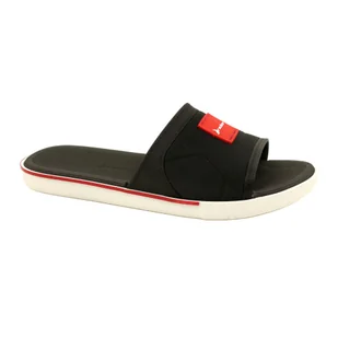 Klapki Rider Spin Slide AD 11795 AG359 Black/Red białe czarne czerwone - ButyModne - Klapki i japonki męskie - miniaturka - grafika 1