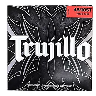Dunlop 04508822 Struny basowe Robert Trujillo 45-105, Stożkowy, Zestaw/4 - Struny gitarowe  - miniaturka - grafika 1