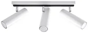 Lampy sufitowe - Sollux Lighting Lampa plafon Direzione 3, biała, 3x40 W - miniaturka - grafika 1