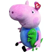 Maskotki i pluszaki - Maskotka TY Beanie Babies Peppa Malac George 96280 - miniaturka - grafika 1