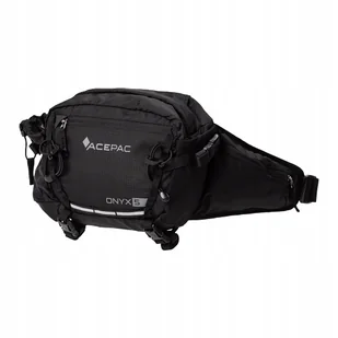 Torebka biodrowa nerka Acepac Onyx 5 Mkiii 5L black - Nerki - miniaturka - grafika 1