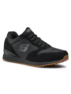 Skechers Skechers Skechers Sunlite-Waltan 52384-BBK Czarne 48,5 52384-BBK - Sneakersy męskie - miniaturka - grafika 1