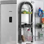 Akcesoria do odkurzaczy - Menage Confort Stojak na akcesoria próżniowe, stal chromowana, wysoka 765mm - miniaturka - grafika 1