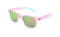 Akcesoria i dodatki do ubrań dla dzieci - Basley Dziecięce okulary przeciwsłoneczne dla dziewczynek 8118-S-32, różowe, normalne, Rosa, jeden rozmiar - miniaturka - grafika 1