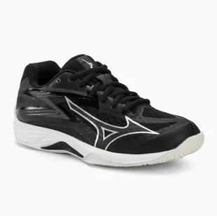 Buty do siatkówki dziecięce Mizuno Lightning Star Z7 Jr black/silver - Buty sportowe męskie - miniaturka - grafika 1