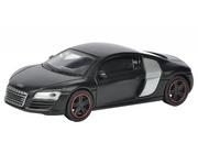 Samochody i pojazdy dla dzieci - Schuco Audi R8 Coupe  Concept Black 1:64 452012700 - miniaturka - grafika 1