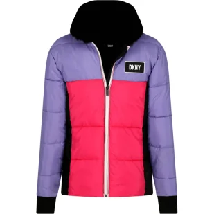 DKNY Kids Kurtka | Regular Fit - Kurtki i płaszcze dla dziewczynek - miniaturka - grafika 1