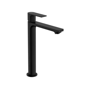 HANSGROHE 72581670 Rebris E Jednouchwytowa bateria umywalkowa 240 CoolStart do mis umywalkowych z kompletem odpływowym Czarny Matowy - Baterie umywalkowe - miniaturka - grafika 2