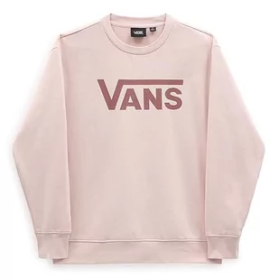 Vans Damska bluza z logo Drop V BFF Crew, Róża sepia, L - Bluzy damskie - miniaturka - grafika 1