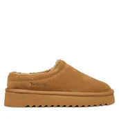 Klapki i japonki damskie - Klapki Tamaris 1-27300-45 Brązowy - miniaturka - grafika 1