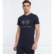 Koszulki męskie - La Martina T-shirt | Regular Fit - miniaturka - grafika 1