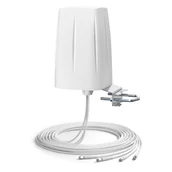 Anteny Wi Fi - QuOmni 5G LTE Global MIMO 4x4, 10m (AO5G4-G1) - miniaturka - grafika 1