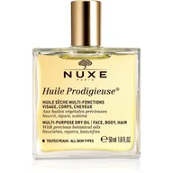 Olejki do ciała i włosów - Nuxe Huile Prodigieuse multifunkcyjny suchy olejek do twarzy ciała i włosów With Precious Botanicals Oils Mineral Oil Free Silicone Free) 50 ml - miniaturka - grafika 1