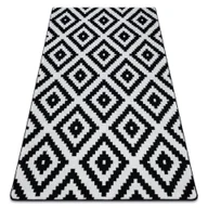 Dywany - Dywan SKETCH - F998 krem/ - Kwadraty Ruta czarny 200x290 cm - miniaturka - grafika 1