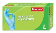 Rękawiczki jednorazowe - Rękawice nitrylowe MASTER NITRYL rozmiar XL 100szt. /S404/ IK088-XL - miniaturka - grafika 1