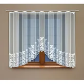 Firany - Firanka gotowa 110 x 300 cm biały - miniaturka - grafika 1