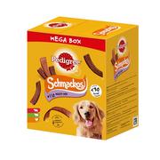 Przysmaki dla psów - Pedigree PEDIGREE Schmackos Drób/Jag/Woł 5x158g przysmak dla psów dorosłych 5 x 158 g - miniaturka - grafika 1