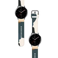 Etui i futerały do telefonów - Strap Moro opaska do Samsung Galaxy Watch 42mm silikonowy pasek bransoletka do zegarka wzór 13 - miniaturka - grafika 1