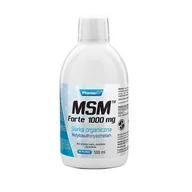 Suplementy naturalne - Siarka orgnaiczna MSM Forte Metylosulfonylometan 1000mg 500ml PharmoVit - miniaturka - grafika 1