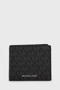 Michael Kors portfel męski kolor czarny - Portfele - miniaturka - grafika 1