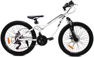 Rowery - Actim XC 240 LADY 24 cale Biało-czarny - miniaturka - grafika 1