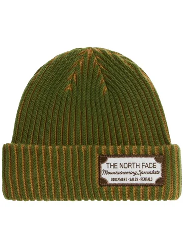 Czapka zimowa The North Face Salty Lined SE Beanie - woodland green / mountaineering patch