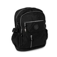 Torebki damskie - Torba Street plecak nylonowy damski męski sportowy czarny 30x18x38 D2OTJ604S - miniaturka - grafika 1