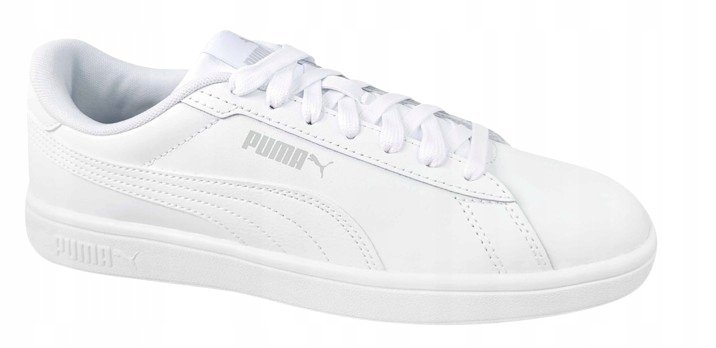 PUMA RICKIE CLASSIC BIAŁE MĘSKIE TRAMPKI Z LOGO SZNUROWANE 45 1JŁA