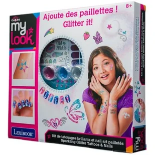 Zabawka zestaw do robienia tatuaży CRA-Z-ART My Look CRSS16 - Zabawy w naśladowanie dorosłych - miniaturka - grafika 1