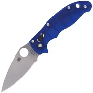 Noże - Nóż składany Spyderco Manix 2 FRCP Blue, CTS BD1N Plain (C101PBL2) - miniaturka - grafika 1