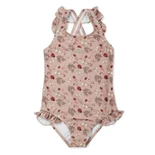 Chusty do noszenia dzieci - Nuuroo - Kostium Kąpielowy Przeciwsłoneczny Uv 50+ Sand Flower Bee Roz. 98-104 - miniaturka - grafika 1