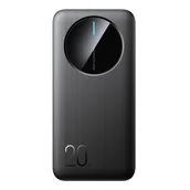 Powerbanki - Powerbank Joyroom 20000mAh 2.4A 2x USB-A 1x USB-C - czarny - miniaturka - grafika 1