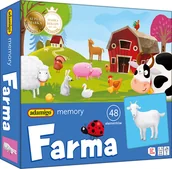 Gry planszowe - Memory Farma Adamigo - gra - miniaturka - grafika 1