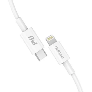 Dudao kabel USB Typ C - Lightning 18 W 1 m Power Delivery biały (L6X white) - Kable USB - miniaturka - grafika 2