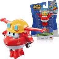 Figurki dla dzieci - Pozostali Super Wings Figurka Transformująca 5 cm Build-It Jett EU720000K - miniaturka - grafika 1