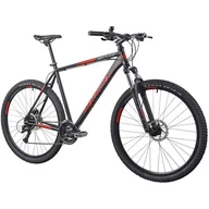 Rowery - Rower górski MTB INDIANA X-Pulser 2.9 M23 29 cali męski Czarno-czerwony - miniaturka - grafika 1