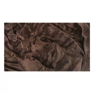 Prześcieradła - Brązowe dwuosobowe prześcieradło z mikropluszu My House, 180 x 200 cm - miniaturka - grafika 1