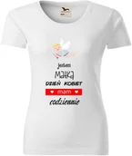 Gadżety dla niej i dla niego - Koszulka jestem matką dzień kobiet mam codziennie - miniaturka - grafika 1