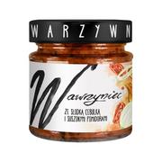 Koncentraty warzywne, przeciery - Wawrzyniec Pasta warzywna ze słodką cebulką i suszonymi pomidorami 180 g - miniaturka - grafika 1