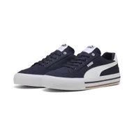 Buty trekkingowe damskie - Sneakersy unisex Court Classic Vulcanised Formstrip PUMA New Navy White Blue - miniaturka - grafika 1