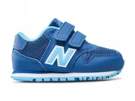 Buty dla dziewczynek - BUTY dziecięce NEW BALANCE 500 IV500BV1 23 rzepy - miniaturka - grafika 1
