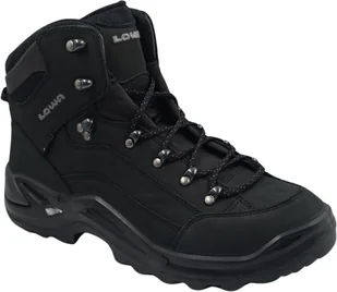 Buty trekkingowe Lowa Renegade GTX Mid - deep black - Buty trekkingowe męskie - miniaturka - grafika 1