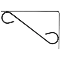 Donice - Uchwyt ścienny na doniczki 31 x 20 cm, czarny - miniaturka - grafika 1