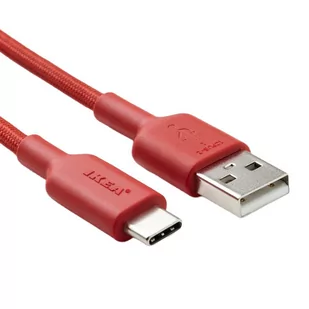 Kabel USB A na USB C Lillhult 150 cm czerwony - Kable USB - miniaturka - grafika 1