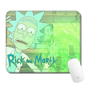 Podkładka pod mysz Rick and Morty wzór: Rick i Morty 035, 32x27cm - Podkładki pod mysz - miniaturka - grafika 1