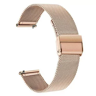 PASEK BRANSOLETA DO ZEGARKA SMARTWATCH 20MM DO SAMSUNG GALAXY WATCH 42MM / 2 41MM /  4 5 / HUAWEI WATCH GT 2 42MM / GT 3 42MM / AMAZFIT BIP GTS 4 3 .. - Akcesoria do smartwatchy - miniaturka - grafika 1