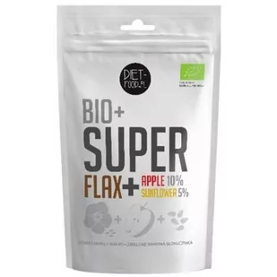 Diet Food Bio Flax + Jabłko + Słonecznik - 200g 01/11/2017 s008210 - Produkty specjalne dla sportowców - miniaturka - grafika 1